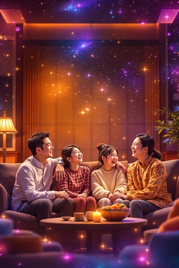 温馨一家人